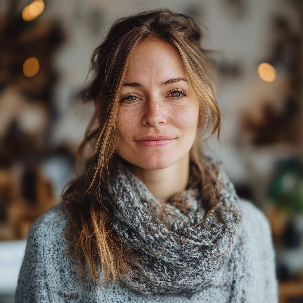 bewerbungsfoto weibliche person freundlich